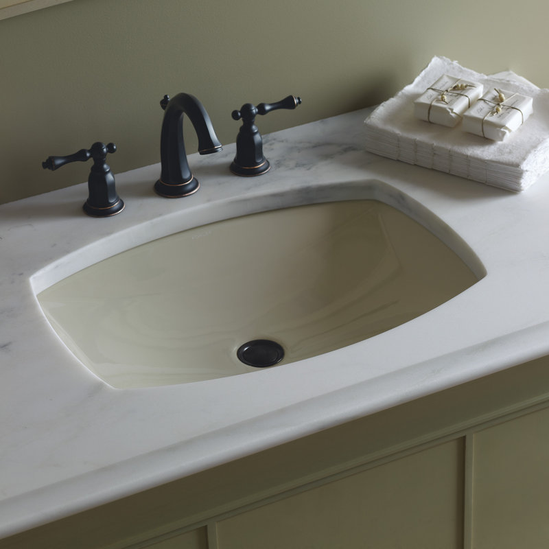 Kohler Kelston® Ceramic Rectangular Undermount Bathroom Sink with